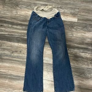 Bootcut maternity jeans